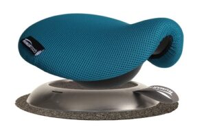 Humantool Portable Saddle Chair - Ergonomic Office Saddle Stool Turquoise